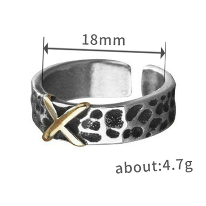 Multi‑Style Open Adjustable Men’s Statement Ring Collection, Vintage Textured Gothic Punk Rings