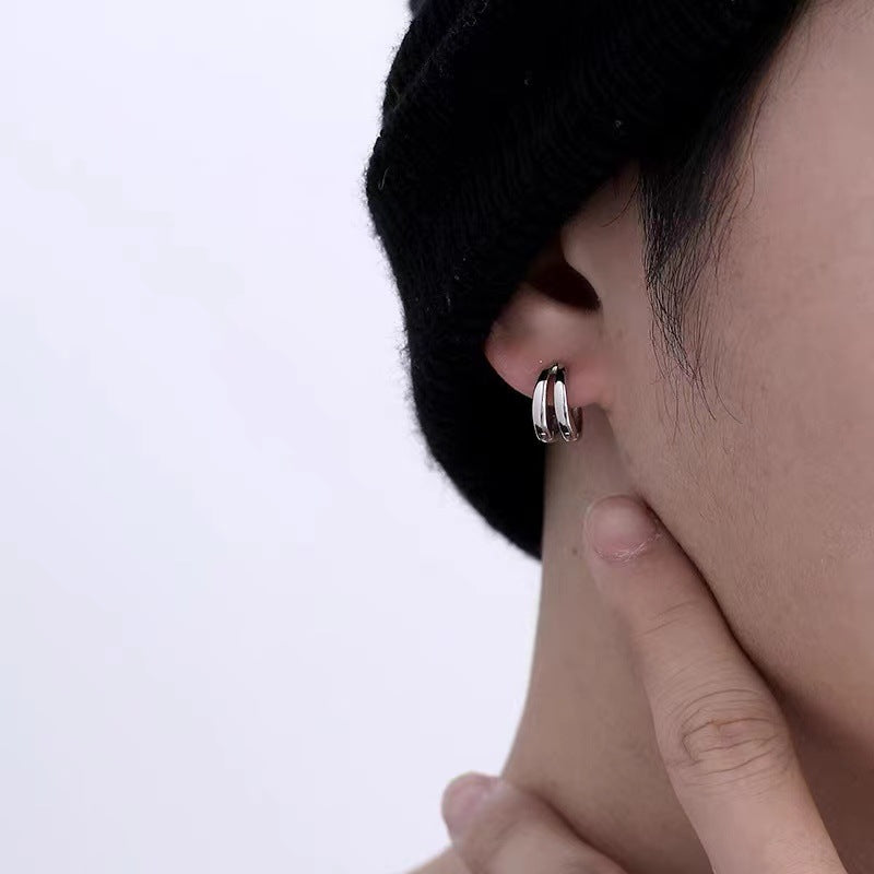 Multi‑Style Huggie Hoop Earrings, Textured Twisted Hoops for Daily Wear &amp; Gifting for Men &amp; Women