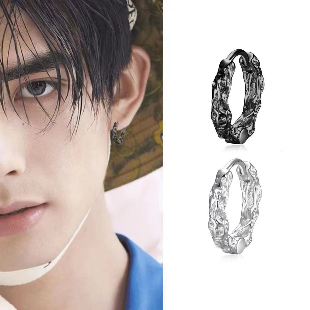 Multi‑Style Huggie Hoop Earrings, Textured Twisted Hoops for Daily Wear &amp; Gifting for Men &amp; Women