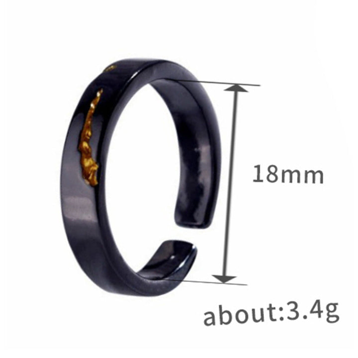 Multi‑Style Open Adjustable Men’s Statement Ring Collection, Vintage Textured Gothic Punk Rings