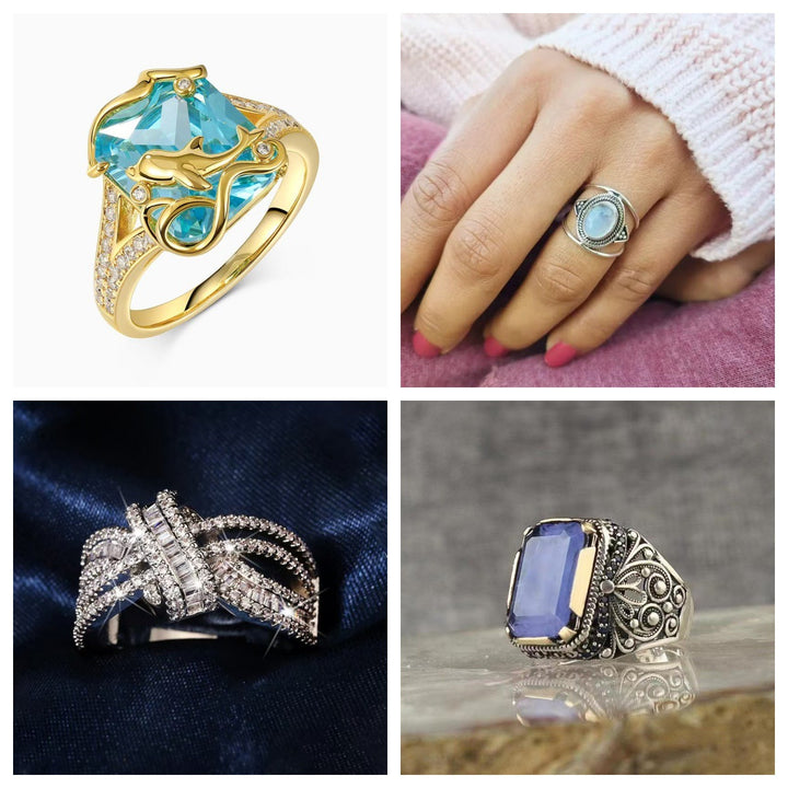 Twisted Knot Paved Diamond Statement Ring, Multi-layer Interwoven Shiny Cocktail Ring