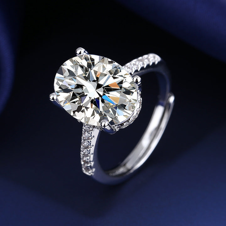 Adjustable Open 5-Carat "Pigeon&