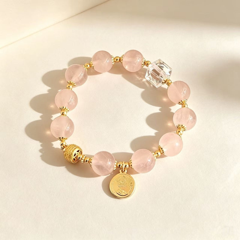 Natural Gemstone Beaded Stretch Bracelet Collection, Multi‑Variety Gems Stackable Charm Bracelets