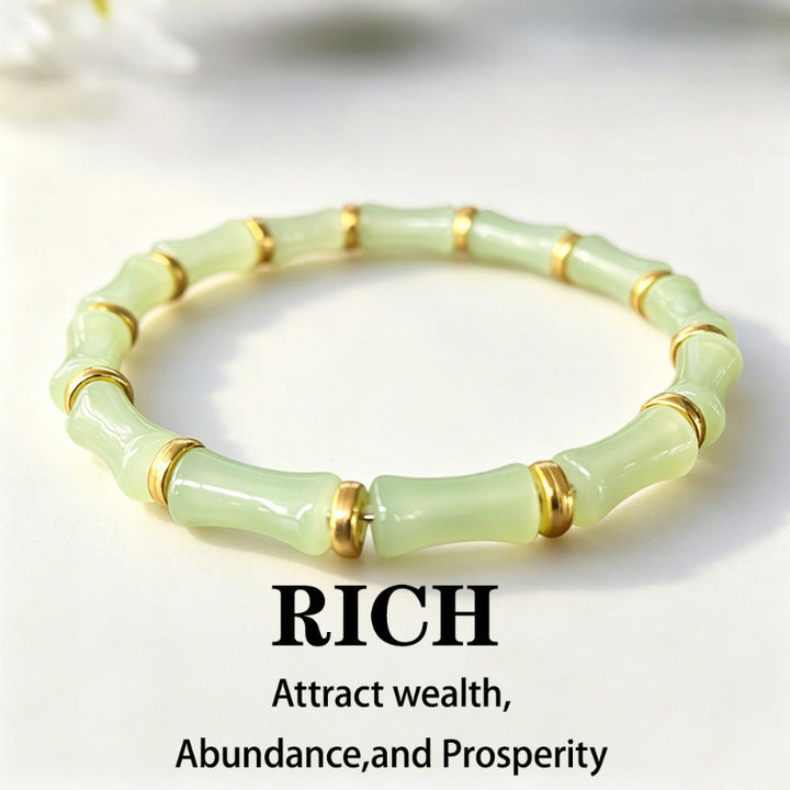 Variety Natural Crystal Beaded Stretch Bracelet Collection, Simple Versatile Jewelry