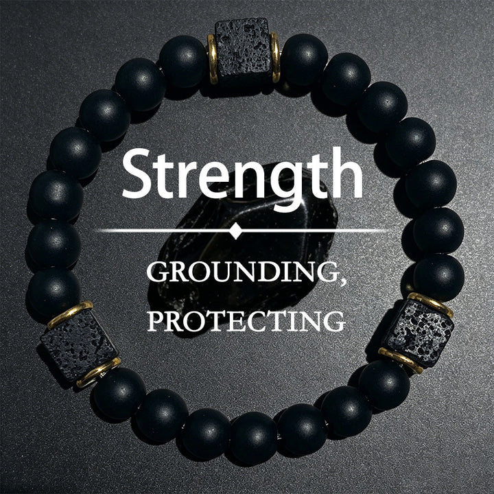 Healing Crystal Beaded Bracelet for Men Women, Perfect Daily Spiritual Gift