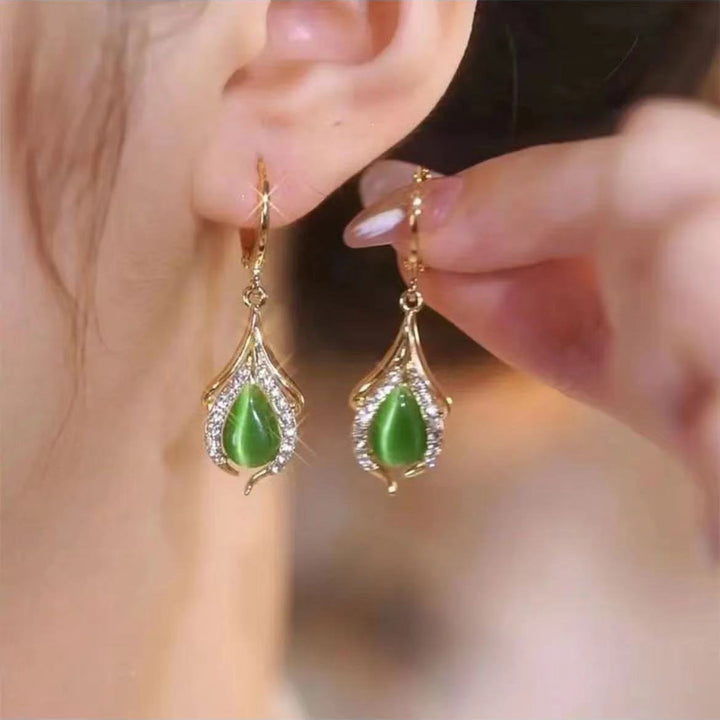 Assorted Elegant Earrings Collection, Multi Style Sparkling Statement Earrings for Women