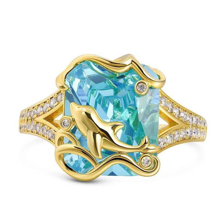 Twisted Knot Paved Diamond Statement Ring, Multi-layer Interwoven Shiny Cocktail Ring