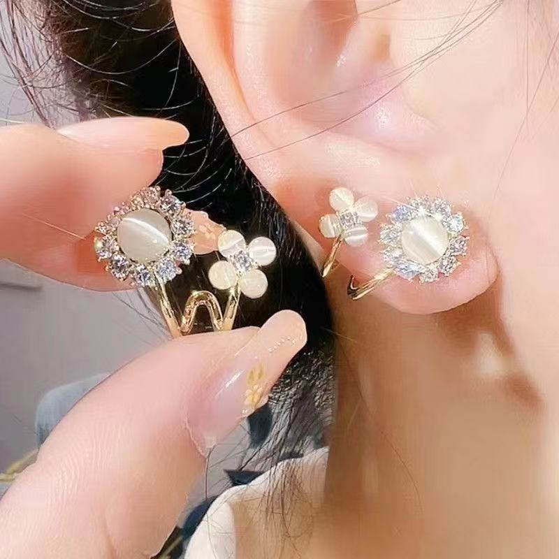 Assorted Elegant Earrings Collection, Multi Style Sparkling Statement Earrings for Women