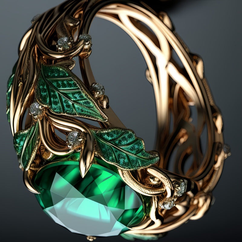 Diamond-Studded Sparkling Fashionable Women&