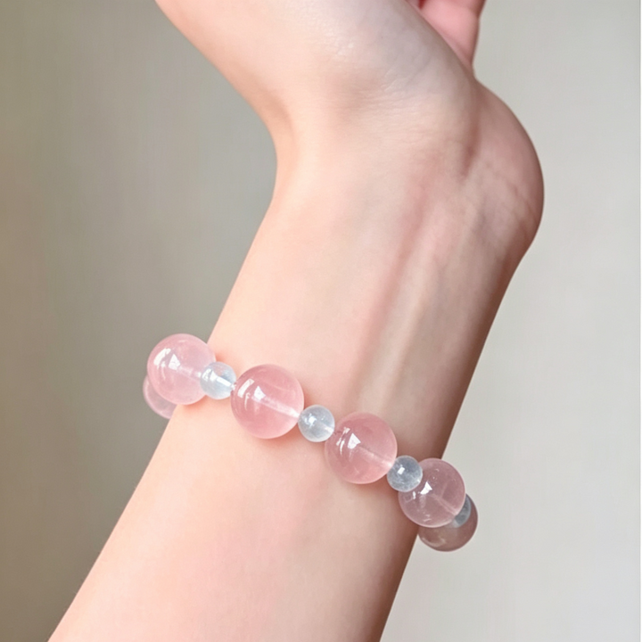 Natural Gemstone Beaded Stretch Bracelet Collection, Multi‑Variety Gems Stackable Charm Bracelets