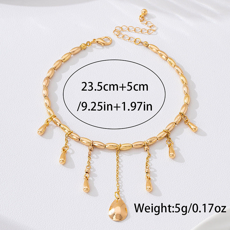 Gold-Tone Adjustable Armband Collection, Bohemian Ocean & Tassel Charm Beach Armbands for Women