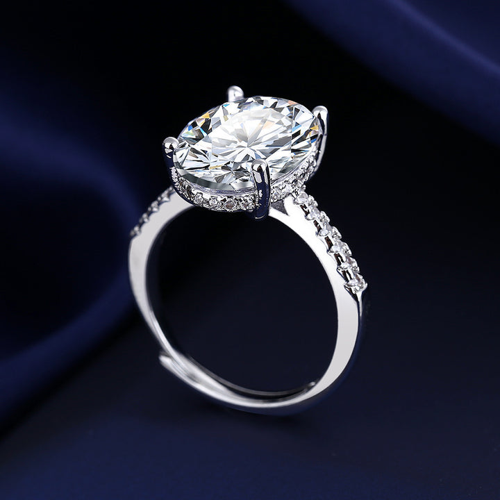 Adjustable Open 5-Carat "Pigeon&