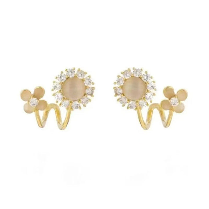 Assorted Elegant Earrings Collection, Multi Style Sparkling Statement Earrings for Women