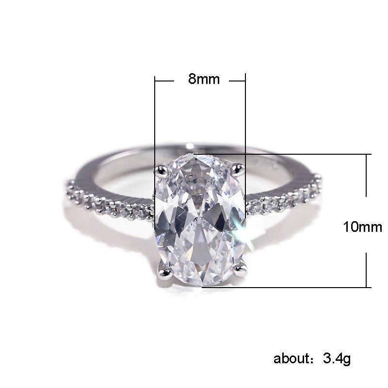 Oval Cut Pave Side Shank Solitaire Engagement Ring, Minimal Luxury Milgrain Edge Bridal Promise Jewelry
