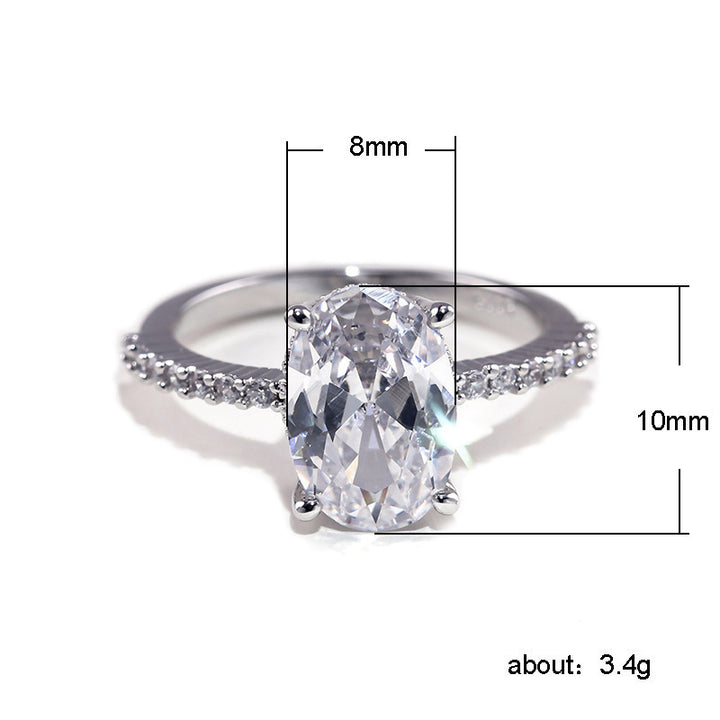 Oval Cut Pave Side Shank Solitaire Engagement Ring, Minimal Luxury Milgrain Edge Bridal Promise Jewelry