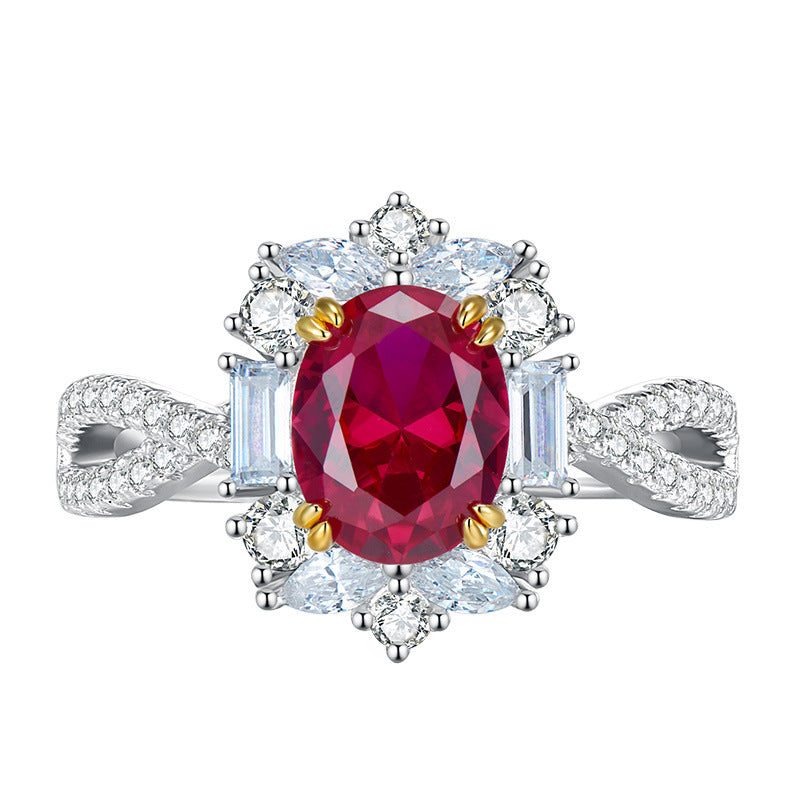 3‑Carat Halo Twist Shank Open Adjustable Ring Collection