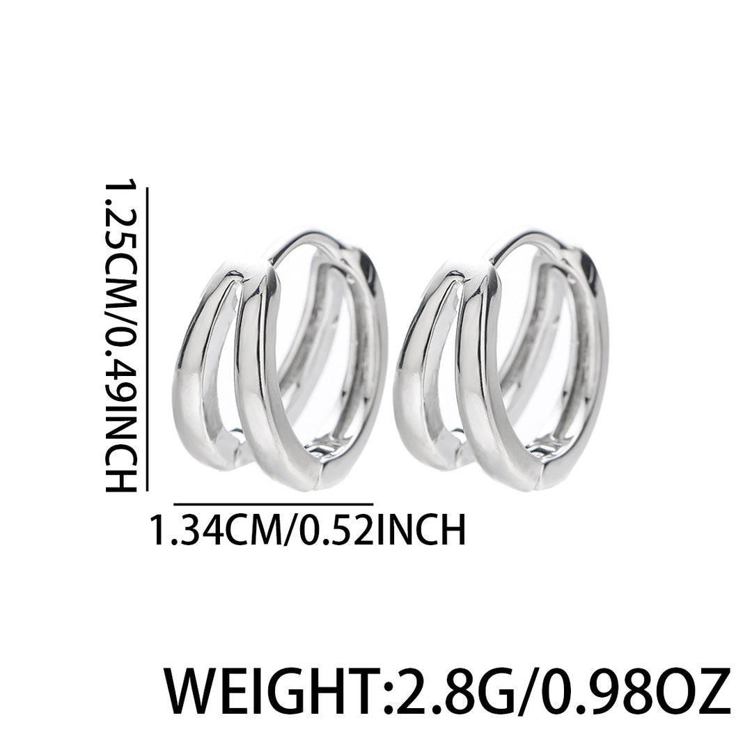 Multi‑Style Huggie Hoop Earrings, Textured Twisted Hoops for Daily Wear &amp; Gifting for Men &amp; Women
