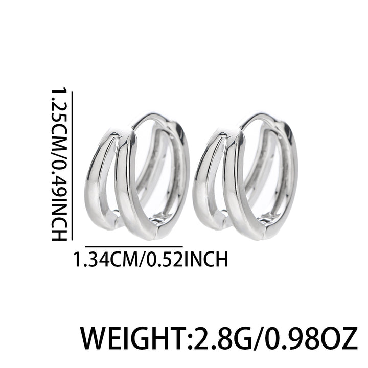 Multi‑Style Huggie Hoop Earrings, Textured Twisted Hoops for Daily Wear &amp; Gifting for Men &amp; Women
