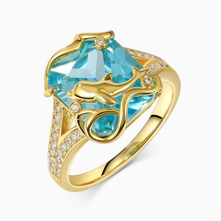 Twisted Knot Paved Diamond Statement Ring, Multi-layer Interwoven Shiny Cocktail Ring