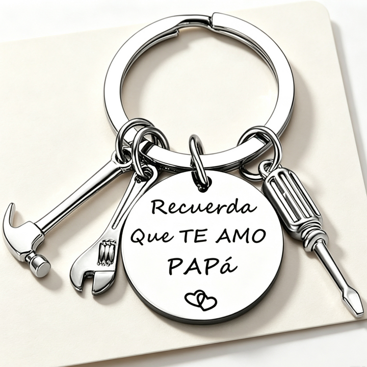 Family Themed Engraved Sentimental Keychain, Combination Keychain Collection