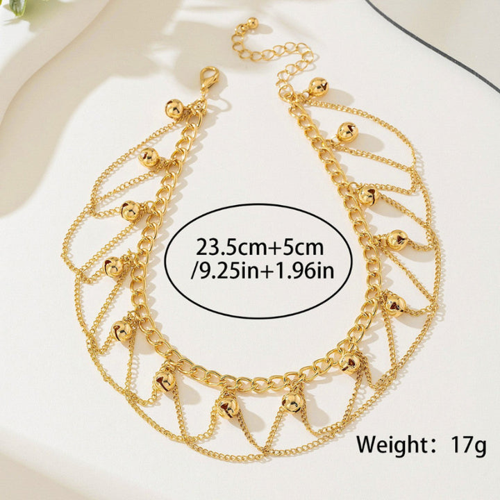 Gold-Tone Adjustable Armband Collection, Bohemian Ocean & Tassel Charm Beach Armbands for Women