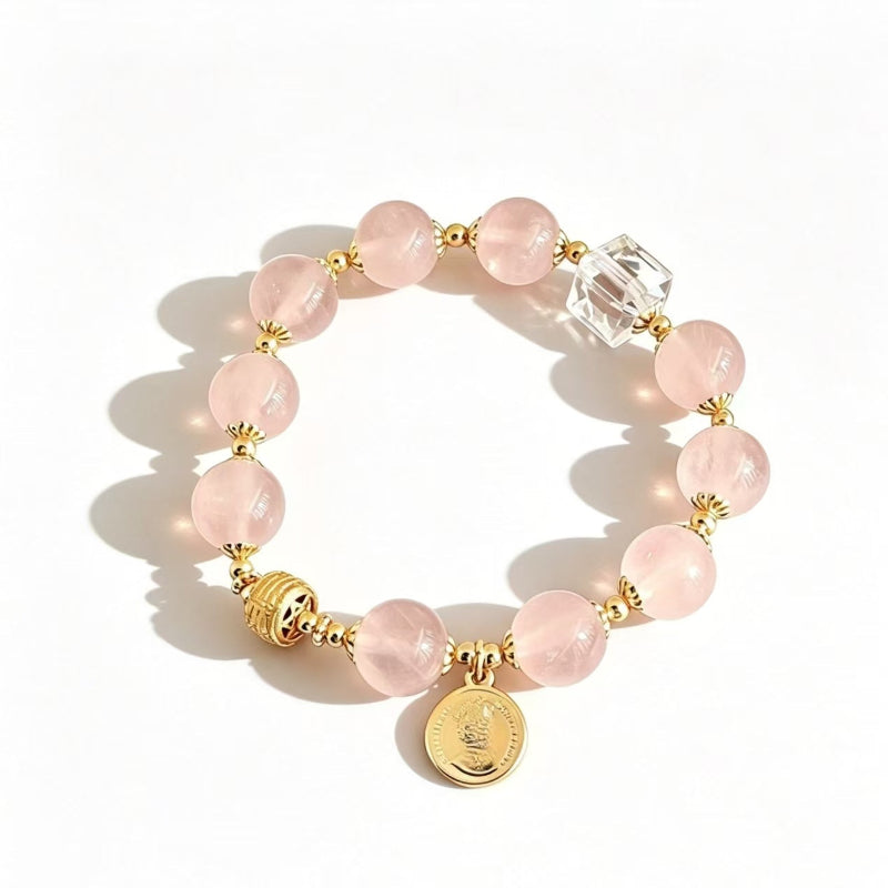 Natural Gemstone Beaded Stretch Bracelet Collection, Multi‑Variety Gems Stackable Charm Bracelets