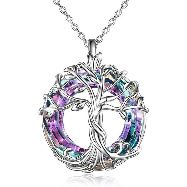S925 &amp; 14K Gold‑Plated Tree Of Life Necklace, Perfect Gift Choice For Family And Friends