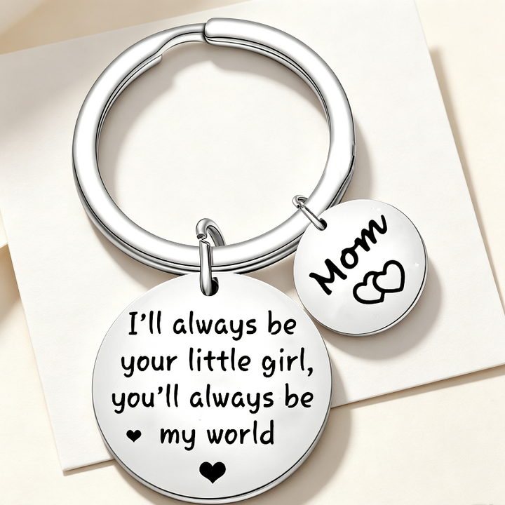 Family Themed Engraved Sentimental Keychain, Combination Keychain Collection