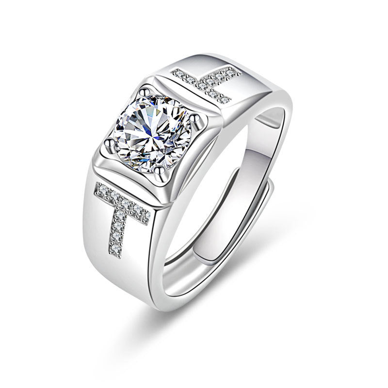 Adjustable Open Band Men&