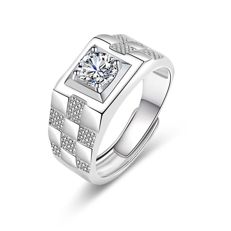 Adjustable Open Band Men&