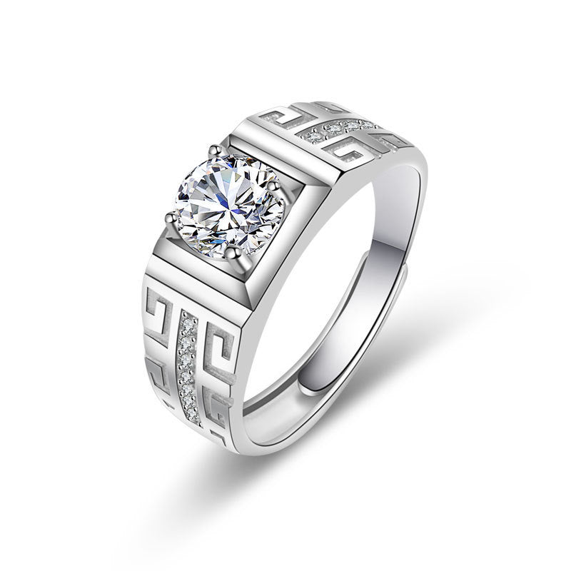 Adjustable Open Band Men&