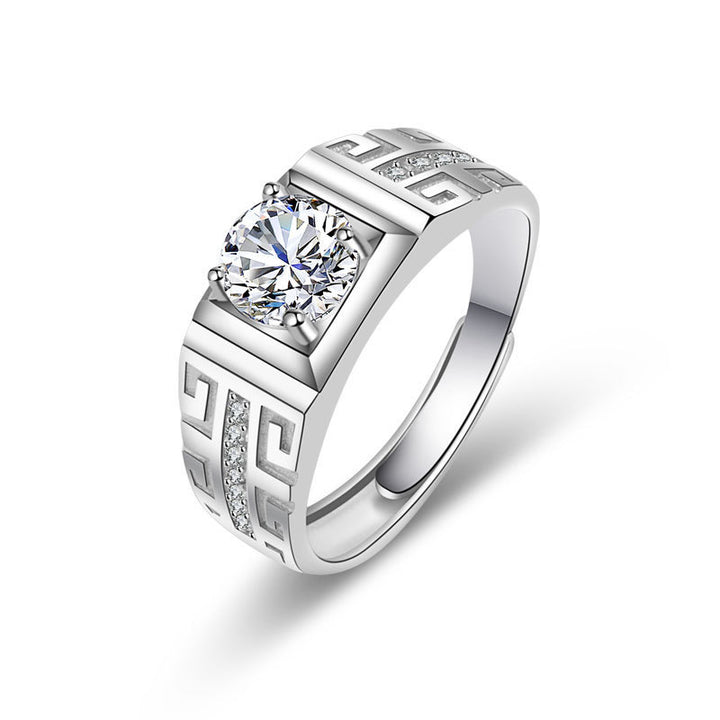Adjustable Open Band Men&