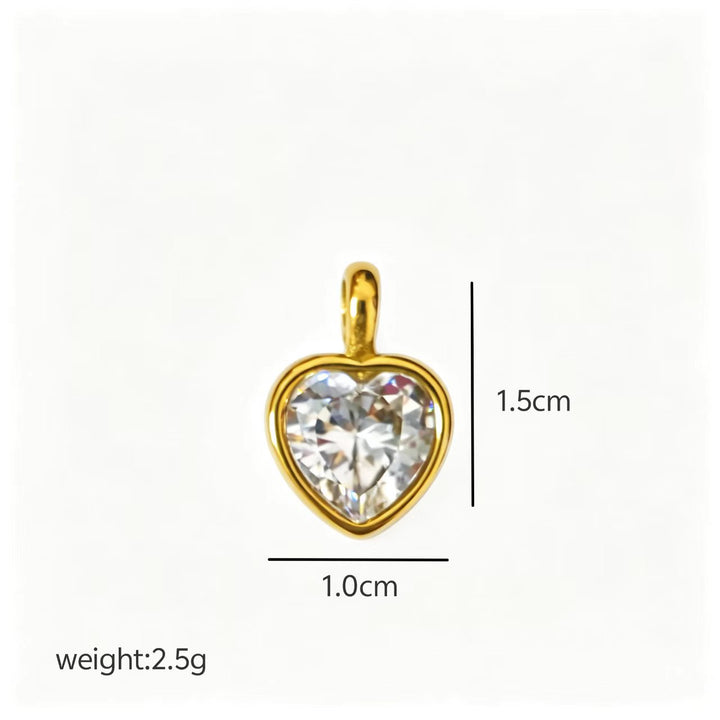 DIY Mix &amp; Match Necklace Set, Assorted Shape Gemstone Charms Necklace