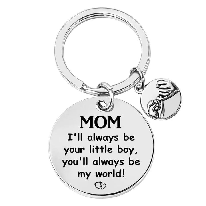 Family Themed Engraved Sentimental Keychain, Combination Keychain Collection